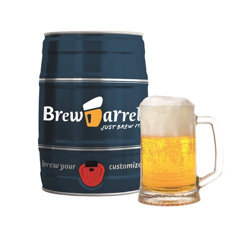BrewBarrel Brew Your Own Lager Kit - Fast Shipping